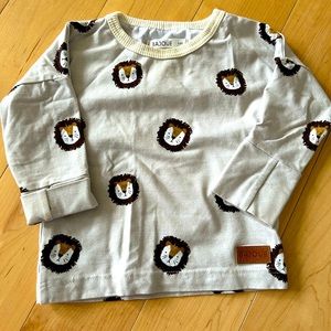 Bajoue lion print sweater